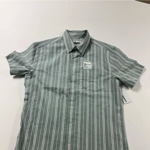 Sonoma Men's Sage Striped Button Down Shirt